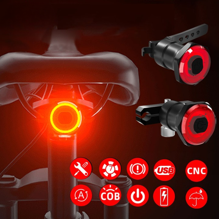 Slimme Fiets Remsensor Tail Light